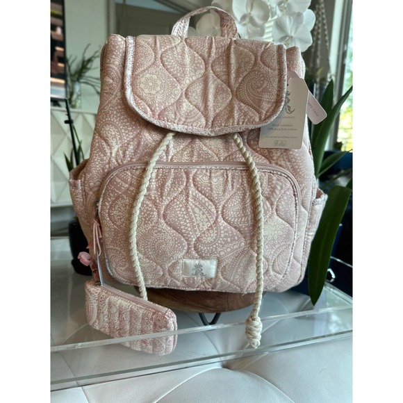 Rachel Ashwell Quilted Backpack - Picture 1 of 11